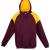 maroon/gold
