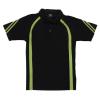 black/lime